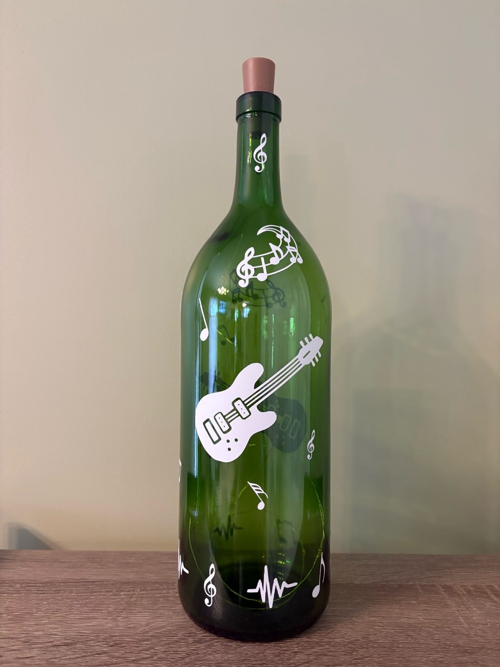 Decorated Bottles, Guitars, Home Decor, Gifts